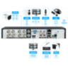 Видеорегистратор гибридный Ps-Link PS-A2108HP