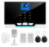 Охранная сигнализация WIFI/GSM G20 для дома и офиса, до 99 беспроводных датчиков, чёрный корпус