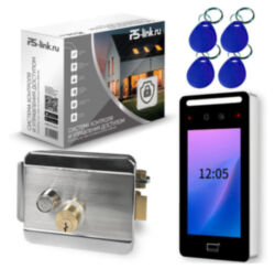 Система СКУД  KIT-DT03EMT-SSM детектор лиц, RFID 125кГц, WIFI, приложение