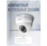 Камера видеонаблюдения IP 2Мп IP302P цифровая с POE для помещения, ИК-подсветка, пластиковый корпус, без микрофона