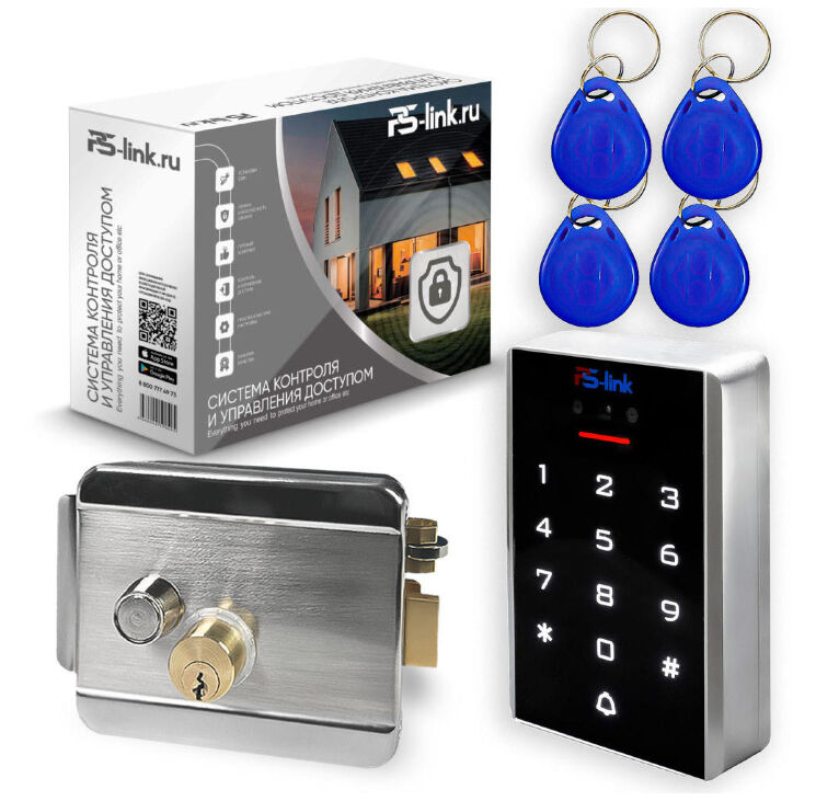 Комплект СКУД KIT-3D01EM-WP-W-SL распознавание лиц, RFID, WIFI