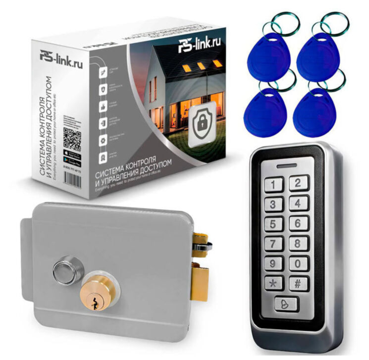 Система СКУД KIT-208C-G всепогодняя панель, RFID 125кГц, EM-marine