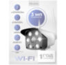 Камера видеонаблюдения WIFI 3Мп XMC30 для улицы, микрофон, динамик, LED-подсветка, слот microSD, приложение