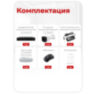 Комплект видеонаблюдения IP 5Мп Undino UD-EB504-POE 4 уличные камеры с ночной съемкой, датчиком движения, питание PoE