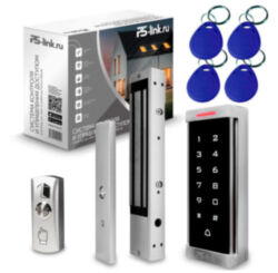 Система СКУД  KIT-T6MF-350 / эл. магнитный замок 350кг / кодовая панель / RFID Mifare