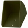 Козырек для звонка зеленый 85x65x75 мм