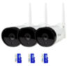Комплект видеонаблюдения WIFI 3Мп KIT-XMJ303-WIFI 3 камеры с картами памяти 32Гб