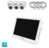 Комплект видеонаблюдения IP 5Мп KIT-A503IP-POE-LCD с POE питанием и монитором 10", 3 внутренние камеры с ночной съёмкой