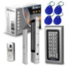 Система СКУД KIT-S601EM-WP-W-280LED / магнитный замок на 280 кг / кодовая панель / RFID / WIFI