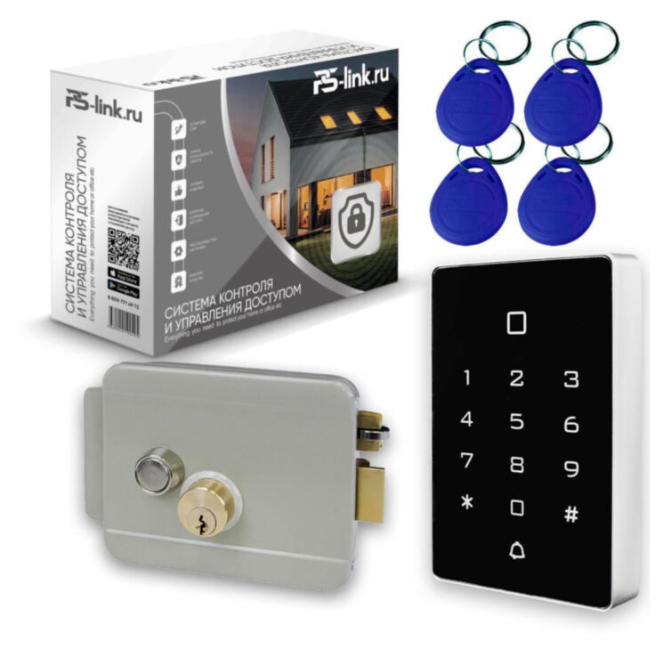 Система СКУД KIT-T12MF-G с электромеханическим замком