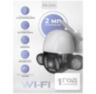 Камера видеонаблюдения WIFI 2Мп PS-WPE20 для улицы, микрофон, динамик, 10 LED ламп, слот microSD, приложение Yoosee