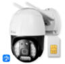 Камера видеонаблюдения 4G 2Мп PS-GBV20 микрофон, динамик, LED-подсветка, слот microSD, приложение Yoosee