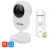 Комплект видеонаблюдения 4G 2Мп KIT-TD201-4G для помещения, микрофон, динамик, ночное видение, слот microSD