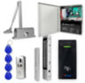 Система СКУД KIT-M010EM-280UPS с блоком резервного питания и доводчиком