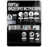 Комплект видеонаблюдения AHD 8Мп KIT-A806HD 6 камер для помещения, ночная съемка, датчик движения
