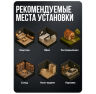 Комплект видеонаблюдения AHD 8Мп KIT-B808HD 4 камеры для улицы, 4 камеры для помещения, датчик движения, ночная съемка