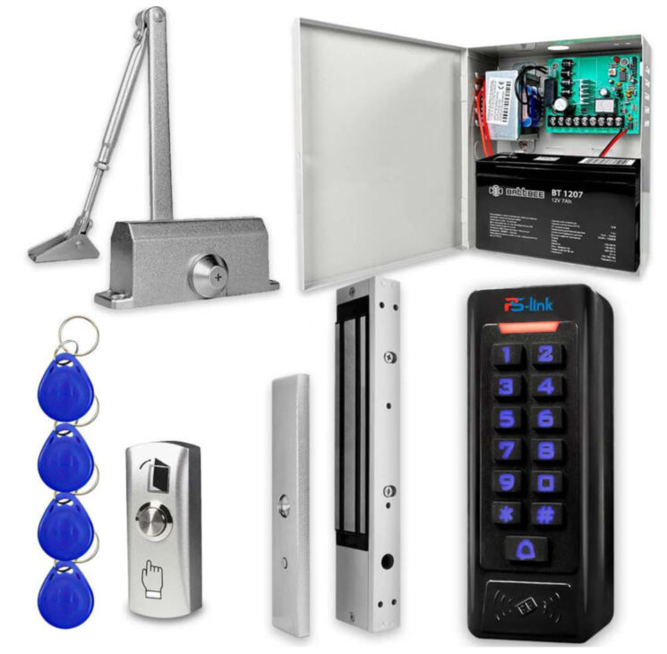 Система СКУД KIT-C1EM-280UPS с блоком резервного питания