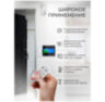 Охранная сигнализация WIFI/GSM WG107T для дома и офиса, до 100 беспроводных датчиков, сенсорная панель 11см