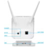 Роутер 4G OLAX CPE AX6 Pro A с WiFi и портом RJ-45 для сим-карт, интернет до 30 метров