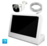 Комплект видеонаблюдения IP 2Мп KIT-C201IP-POE-LCD с POE питанием и монитором 10", 1 уличная камера с ночной съёмкой