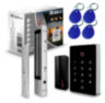 Система СКУД KIT-T12MF-P-280LED / эл. магнитный замок 280кг / 2 считывателя RFID / Mifare