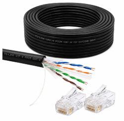 Кабель витая пара UTP4 cat.6 CU 70 метров UTP-CAT6-CU70-OUT уличный