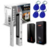 Система СКУД KIT-M010EM-WP-P-350LED / эл. магнитный замок 350кг / 2 считывателя RFID