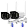 Комплект видеонаблюдения WIFI 3Мп KIT-XME302-WIFI 2 камеры с картами памяти 32Гб