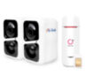 Комплект видеонаблюдения 4G 2Мп KIT-DB042-4G 2 камеры, микрофон, динамик, ночное видение, аппаратный датчик движения, слот microSD