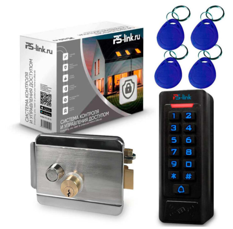 Система СКУД KIT-C1EM-W-SSM всепогодный контроллер, RFID 125кГц, WIFI