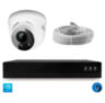 Комплект видеонаблюдения IP 5Мп KIT-A501IPM-POE 1 камера 5Мп с микрофоном для помещения, питание PoE, ночная съёмка
