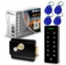 Система СКУД KIT-T1202EM-WP-W-B эл. механический замок, кодовая панель, RFID 125кГц, WIFI