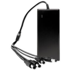 Блок питания 12В/5А  PS-EU1205-4C, 4 разъёма DJK-11 видеонаблюдения