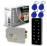 Система СКУД KIT-T1202EM-WP-W-G эл. механический замок, кодовая панель, RFID 125кГц, WIFI