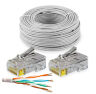 Кабель UTP4 cat.5E CU 10 метров UTP-CU10 с коннекторами RJ-45