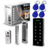 Система СКУД KIT-T1202EM-WP-W-180 / эл. магнитный замок 180кг / кодовая панель / RFID / WIFI