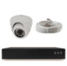 Комплект видеонаблюдения IP 2Мп KIT-A201IP-POE 1 камера с ночной съемкой для помещения, с датчиком движения, питание PoE