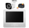 Комплект видеонаблюдения AHD 2Мп KIT-C9201HD 1 камера для улицы, регистратор с монитором