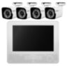 Комплект видеонаблюдения AHD 2Мп KIT-C9204HD 4 камеры для улицы, регистратор с монитором