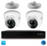 Комплект видеонаблюдения IP 2Мп KIT-A202IPM-POE 2 камеры с микрофоном для помещения, питание PoE, ночная съёмка