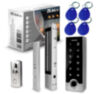 Система СКУД KIT-TF2EM-WP-W-350LED / отпечаток пальца / эл. магнитный замок 350кг / кодовая панель / RFID / WIFI